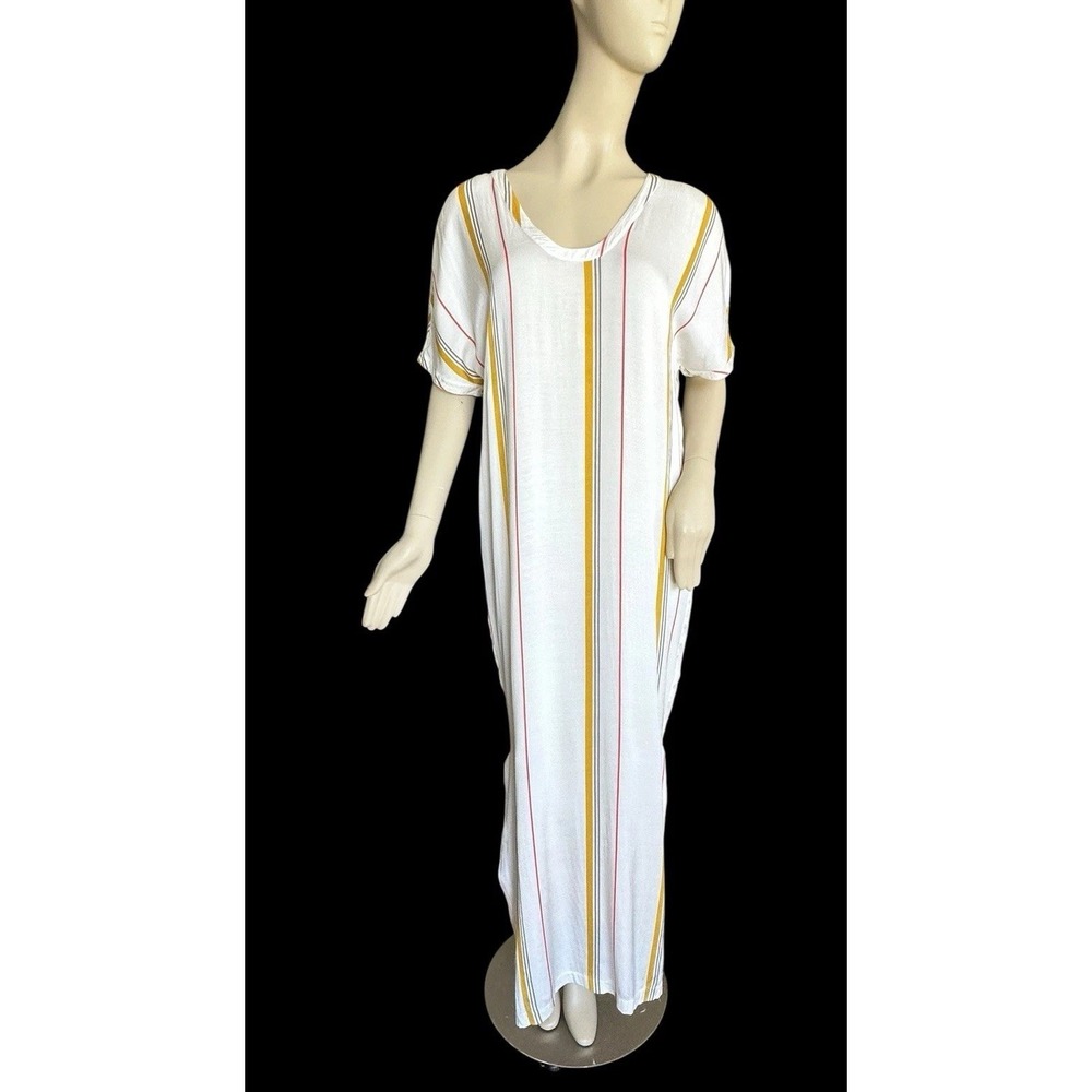 FRAME Saffron Shirt Striped Dress‎ Small Summer Beachy Coverup Anthropologie